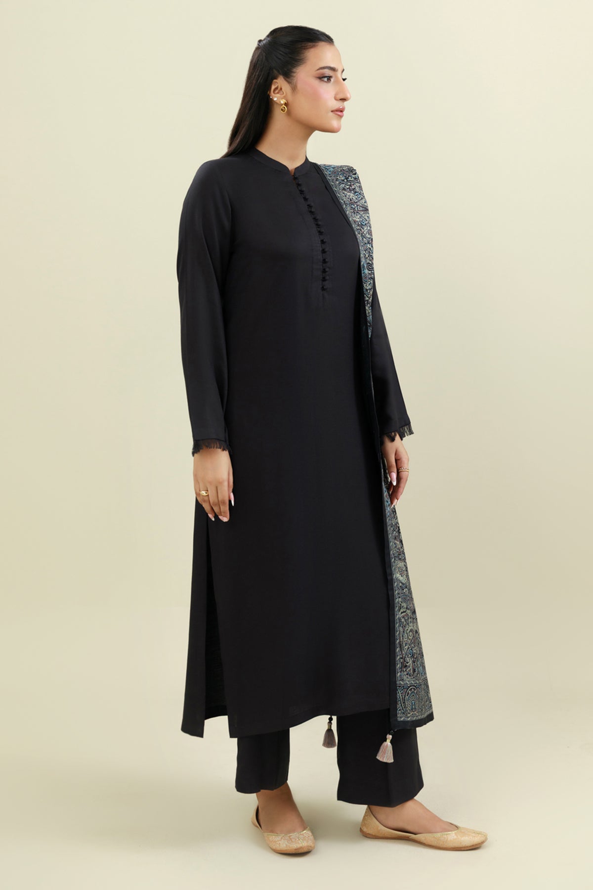 3 Piece - Unstitched - Printed Marina Suit - C6399