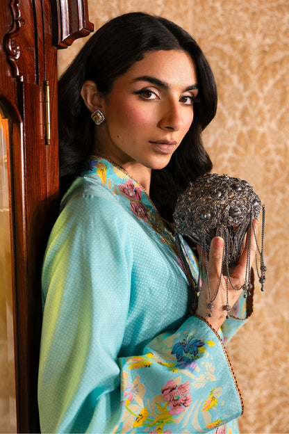 2 Piece - Stitched - Printed Pure Silk Suit - MCP1712