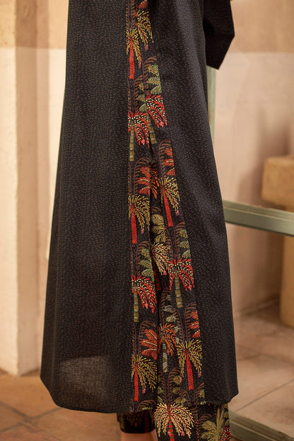 2 Piece - Stitched - Printed & Embellished Khaddar Suit - KPW25-P3809