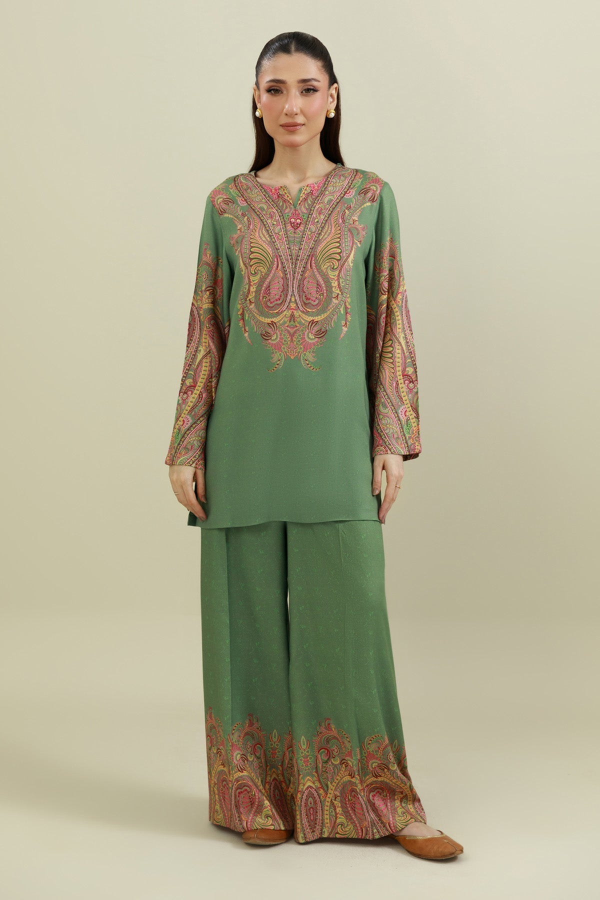 2 Piece - Unstitched - Printed Marina Suit - C6347