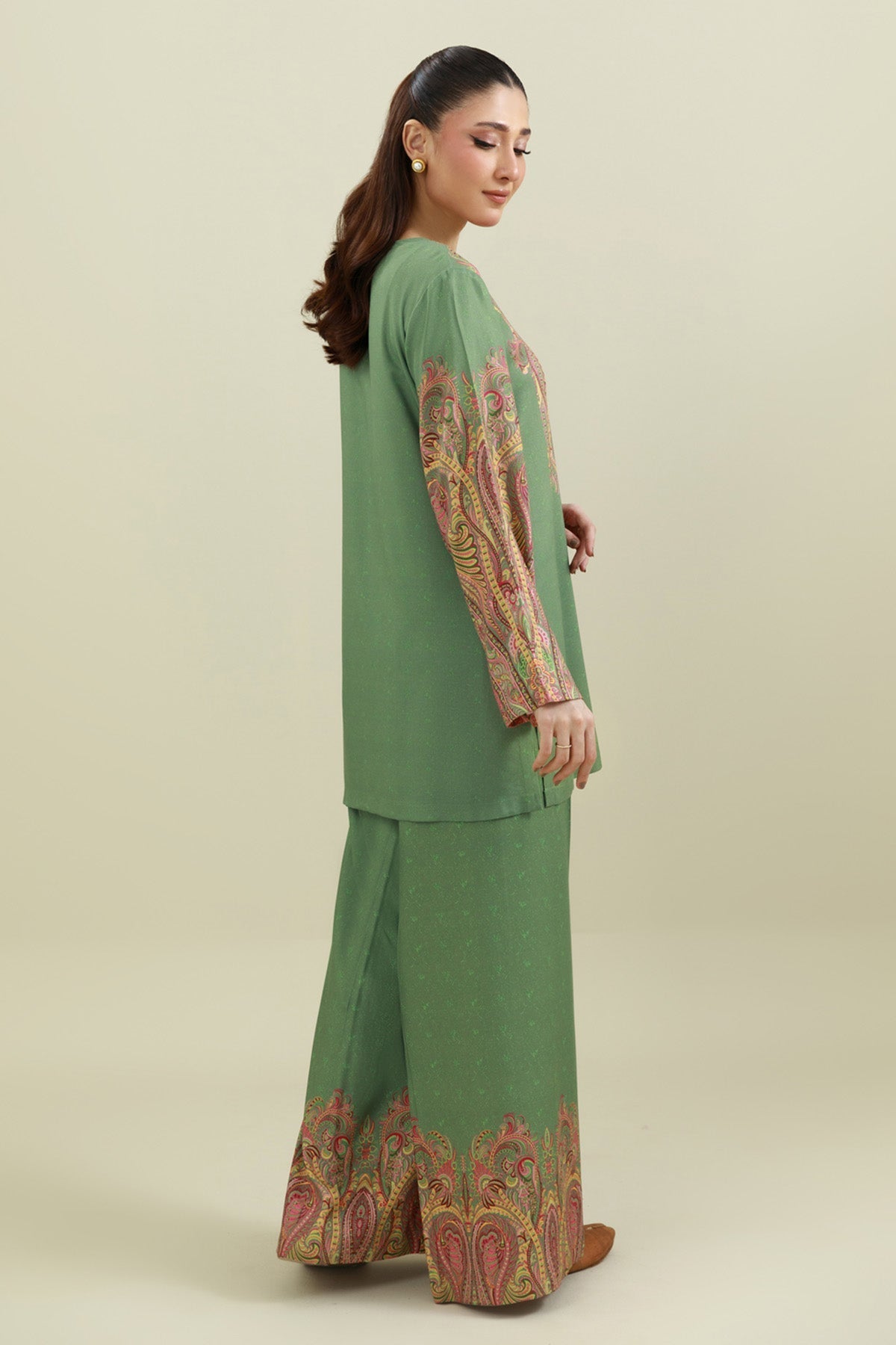 2 Piece - Unstitched - Printed Marina Suit - C6347