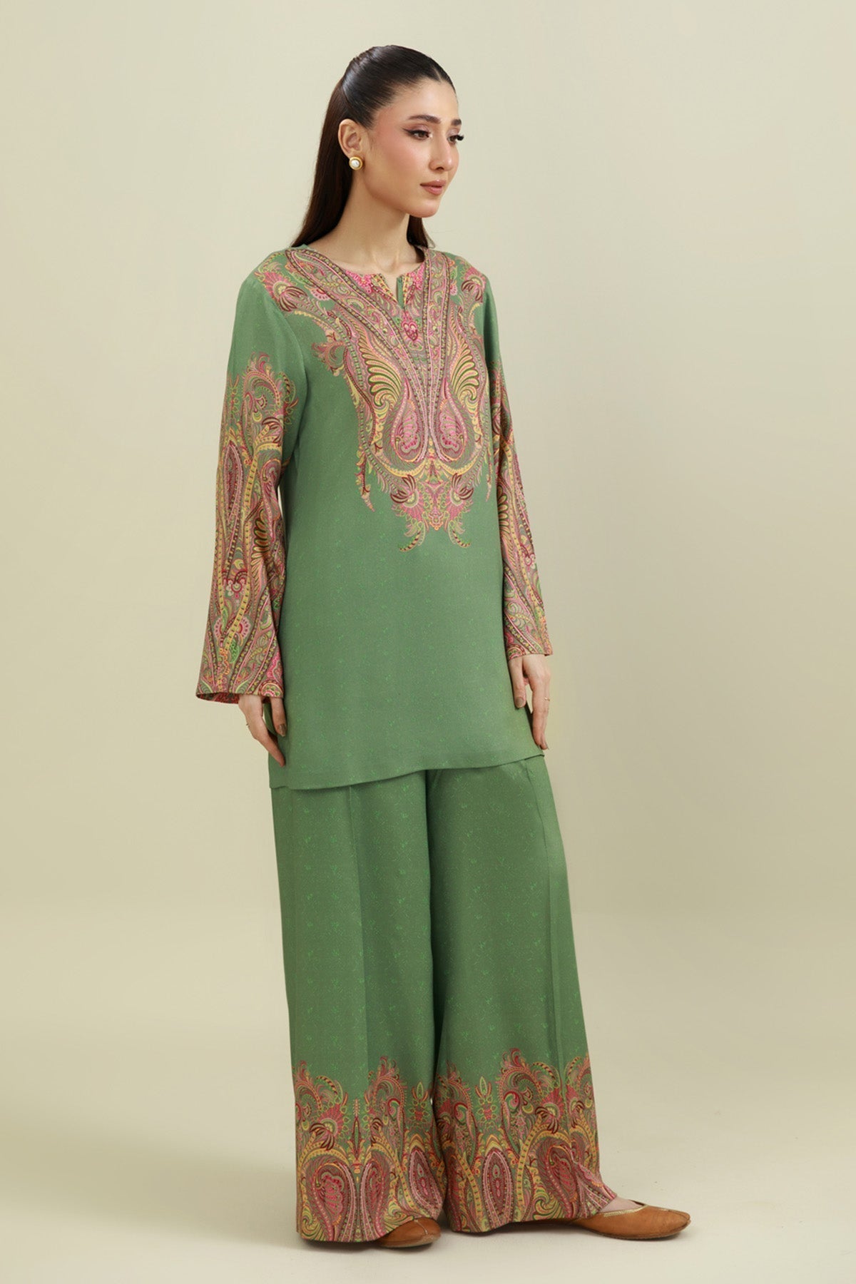 2 Piece - Unstitched - Printed Marina Suit - C6347