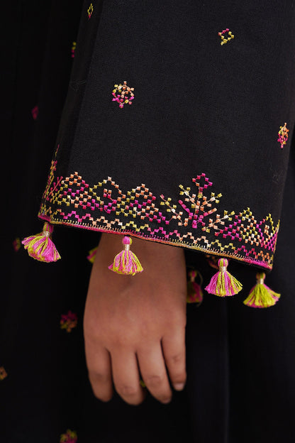 2 Piece - Unstitched - Embroidered Khaddar Suit - C6354