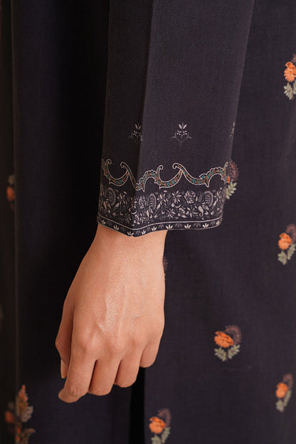 3 Piece - Unstitched - Printed Khaddar Suit - C6394