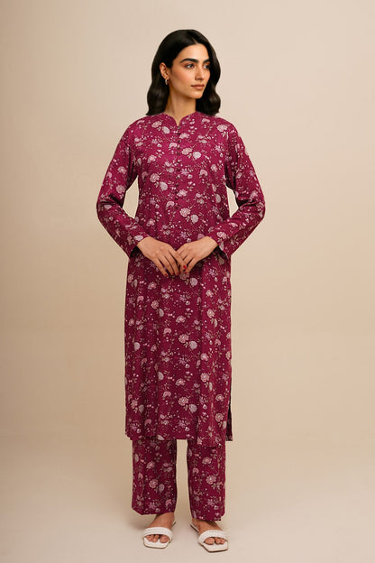 2 Piece - Unstitched - Printed Marina Suit - C6402