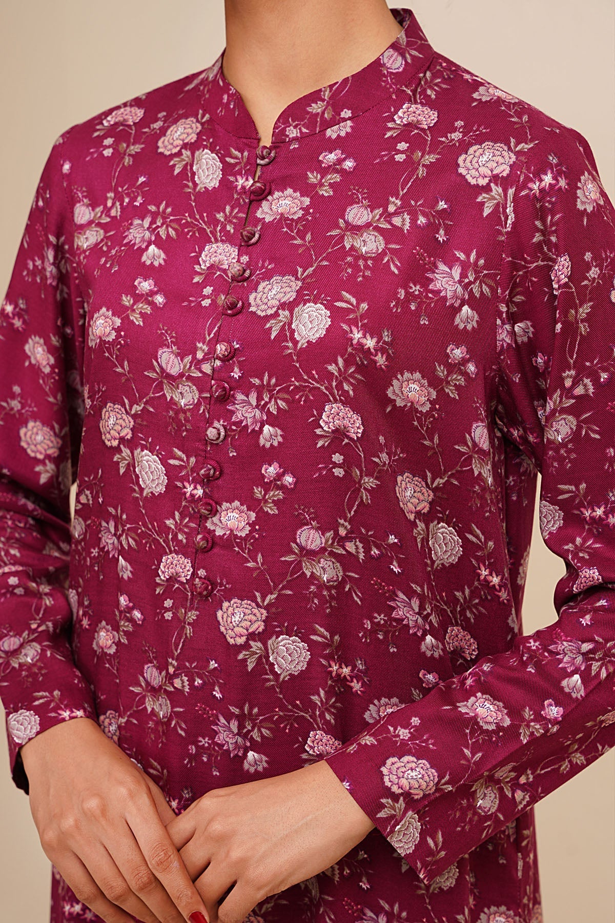 2 Piece - Unstitched - Printed Marina Suit - C6402