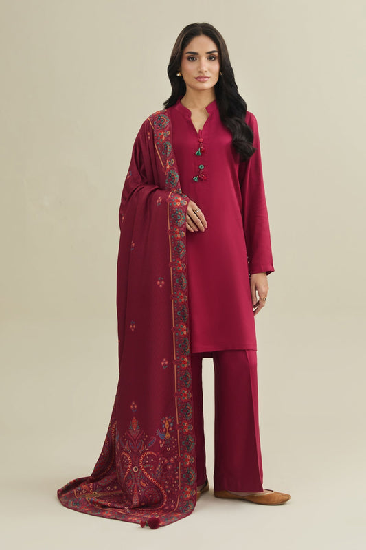 3 Piece - Unstitched - Printed Marina Suit - C6403