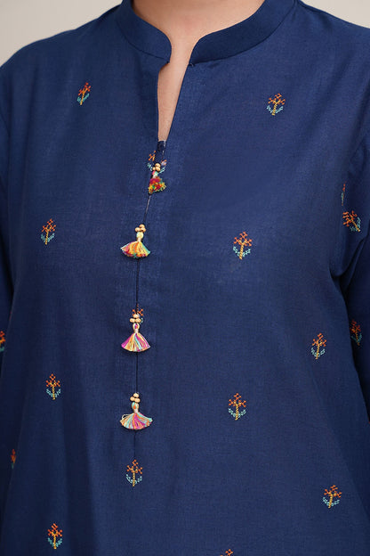 2 Piece - Unstitched - Embroidered Khaddar Suit - C6416