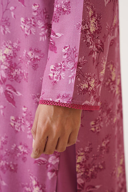 2 Piece - Unstitched - Printed Percale Suit - C6424