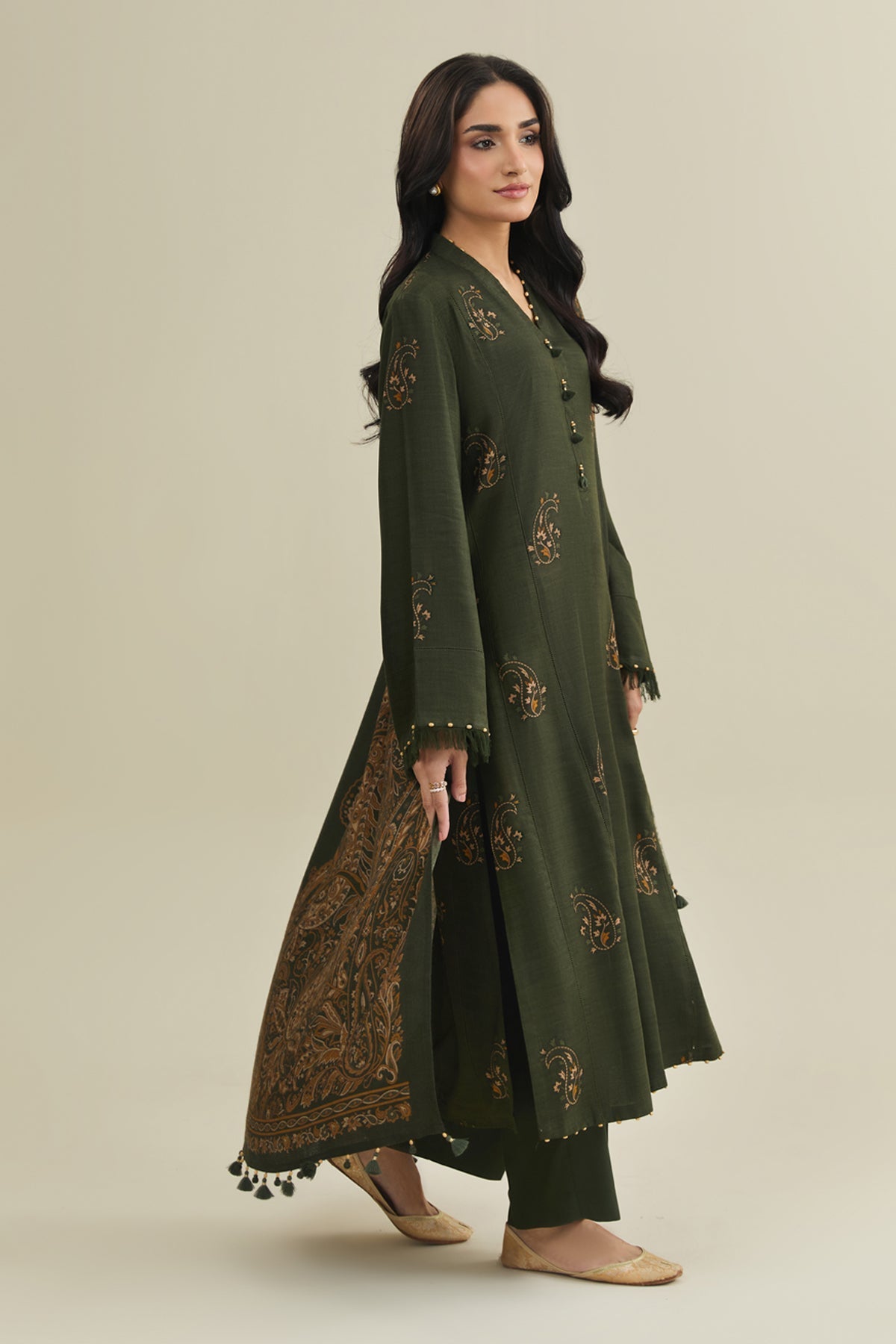 3 Piece - Unstitched - Printed Marina Suit - C6460