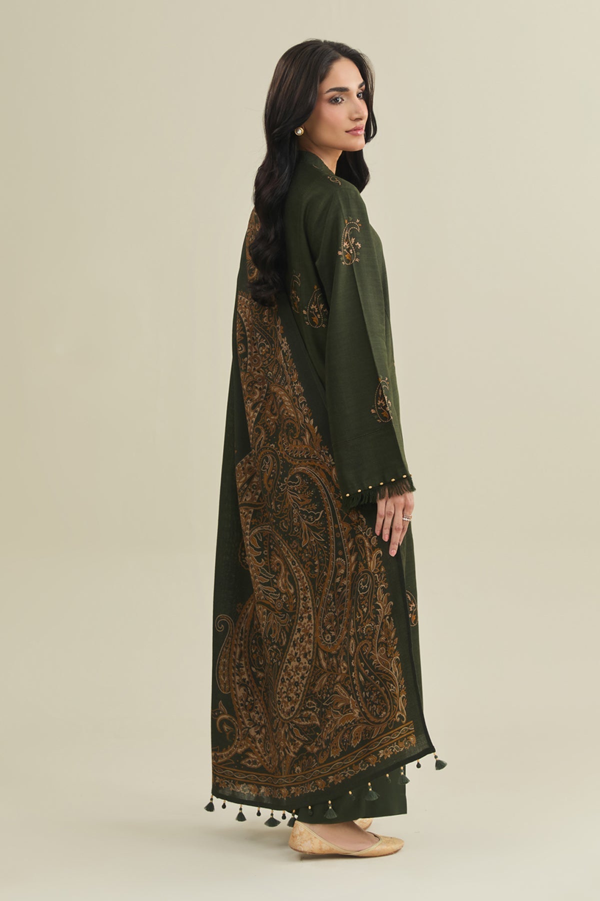 3 Piece - Unstitched - Printed Marina Suit - C6460