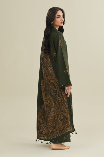 3 Piece - Unstitched - Printed Marina Suit - C6460