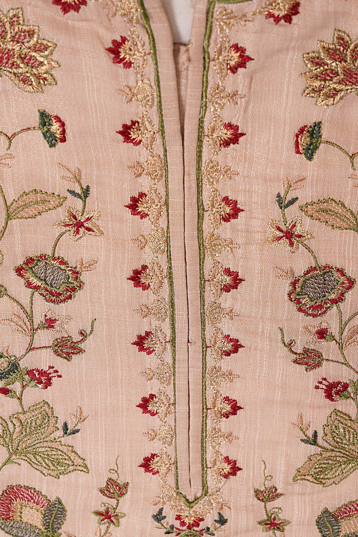 2 Piece - Stitched - Embroidered Zari Slub Suit - KPW24-P3008-8