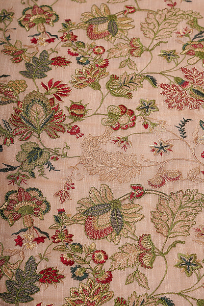 2 Piece - Stitched - Embroidered Zari Slub Suit - KPW24-P3008-8