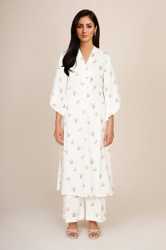 2 Piece - Stitched - Printed Khaddar Suit - KPW25-P3670