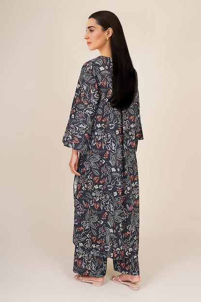 2 Piece - Stitched - Printed & Embellished Khaddar Suit - KPW25-P3682