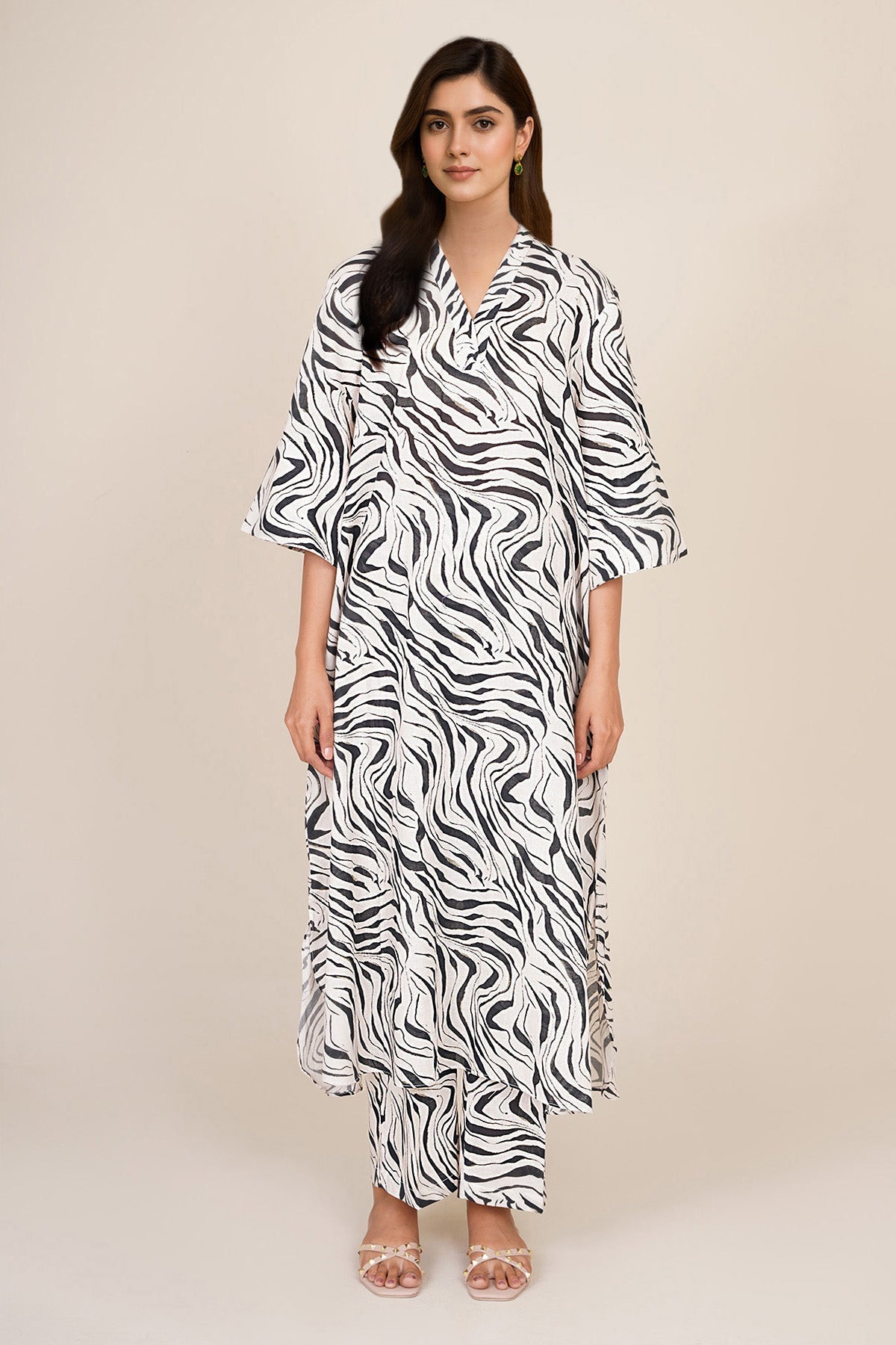 2 Piece - Stitched - Printed Khaddar Suit - KPW25-P3688