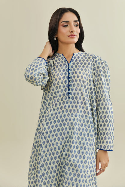 2 Piece - Stitched - Printed & Embellished Khaddar Suit - KPW25-P3702