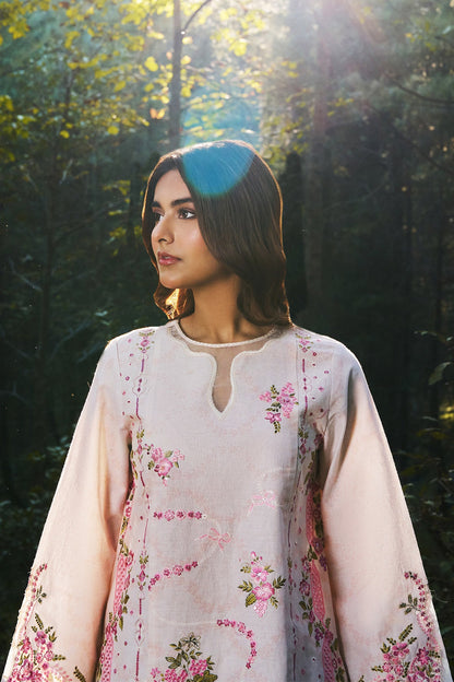 2 Piece - Stitched - Printed & Embroidered Khaddar Suit - KPW25-P3728