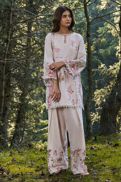 2 Piece - Stitched - Printed & Embroidered Khaddar Suit - KPW25-P3728