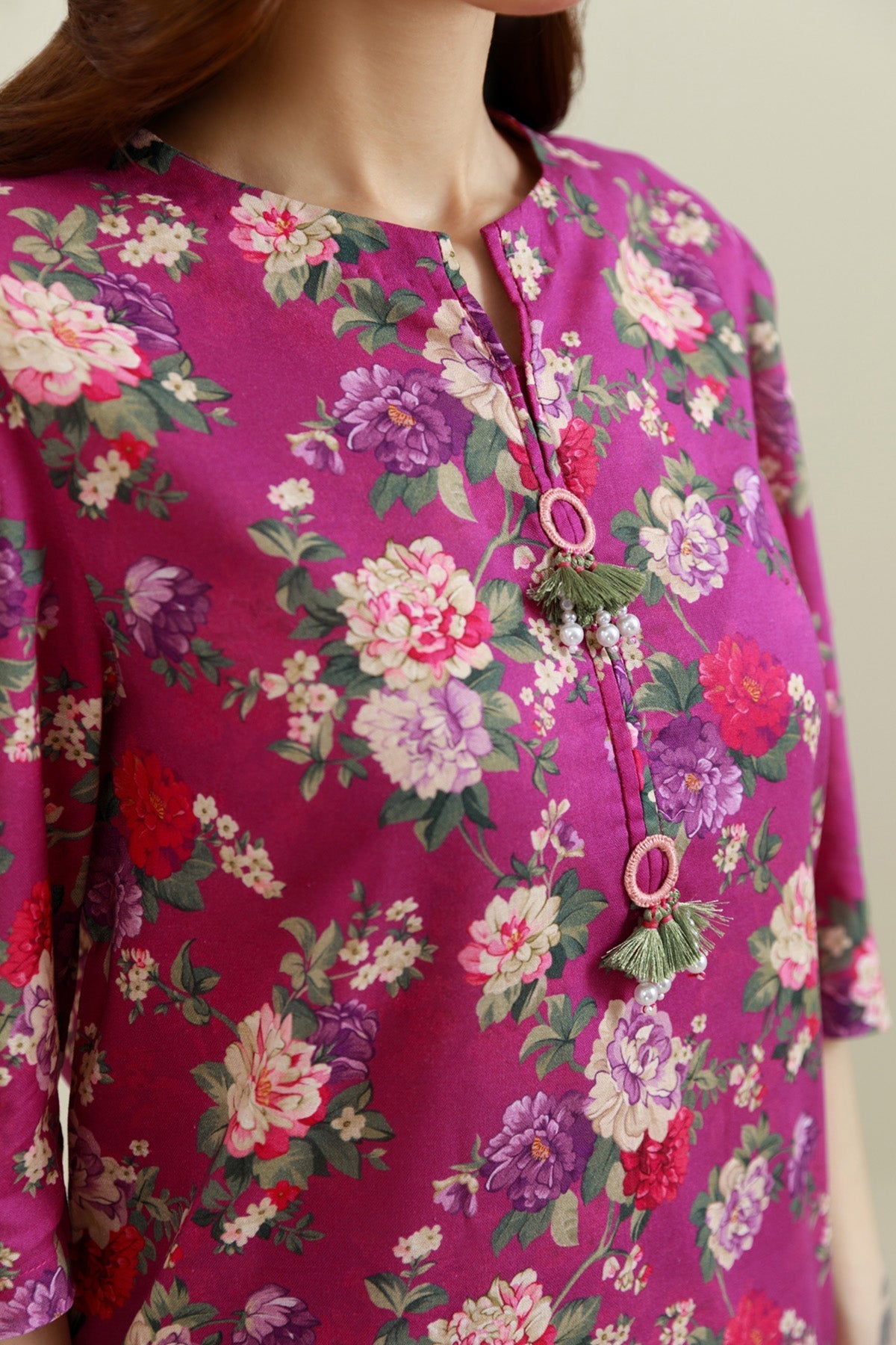 2 Piece - Stitched - Printed & Embellished Khaddar Suit - KPW25-P3748