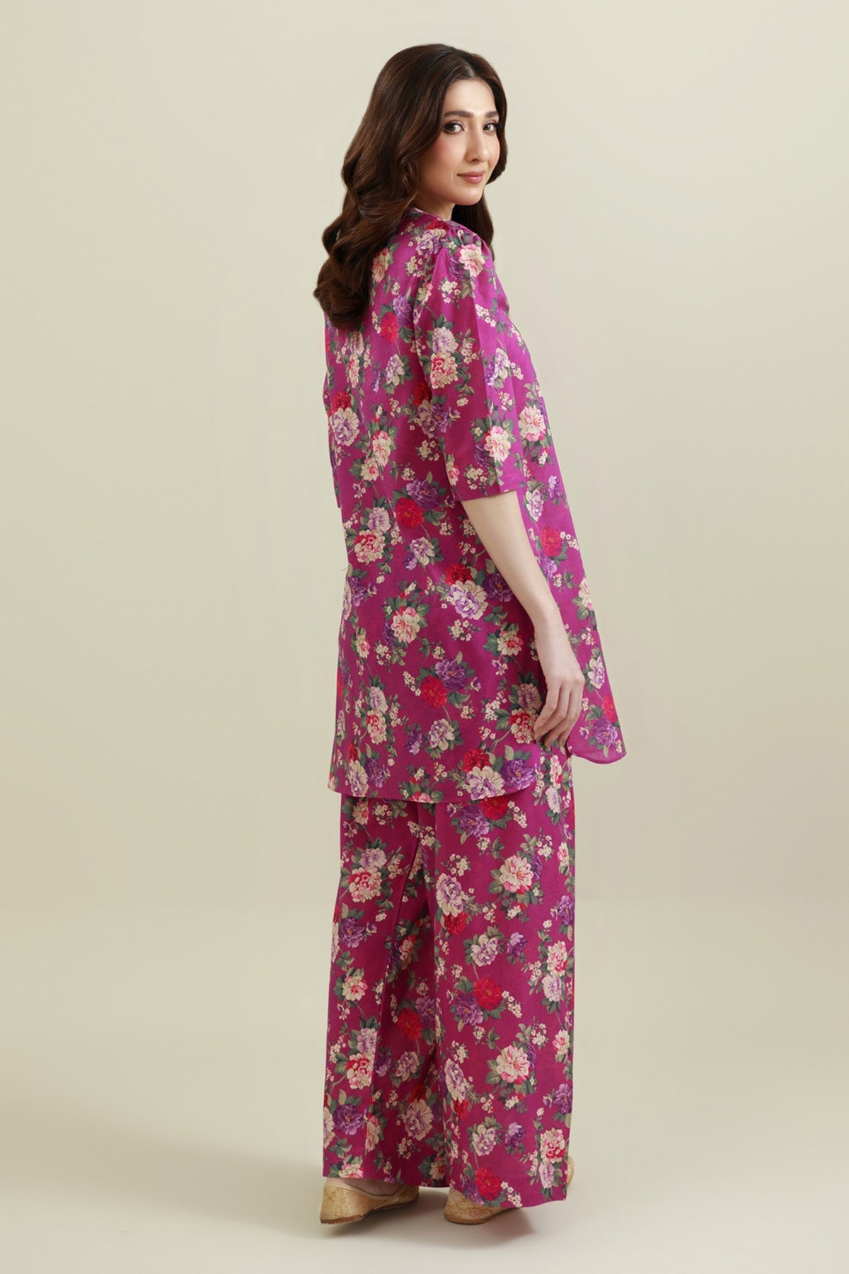 2 Piece - Stitched - Printed & Embellished Khaddar Suit - KPW25-P3748