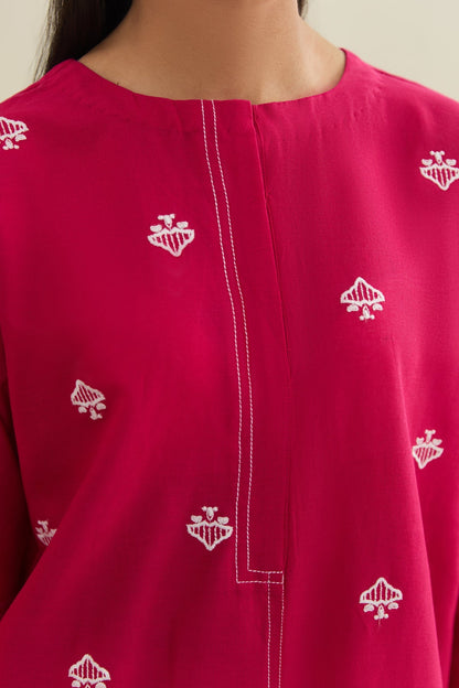 2 Piece - Stitched - Embroidered Khaddar Suit - KPW25-P3753