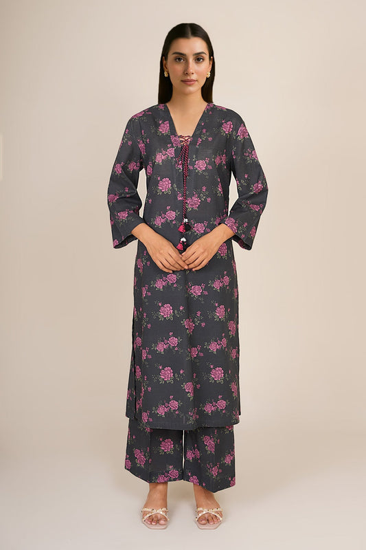 2 Piece - Stitched - Printed Khaddar Suit - KPW25-P3802