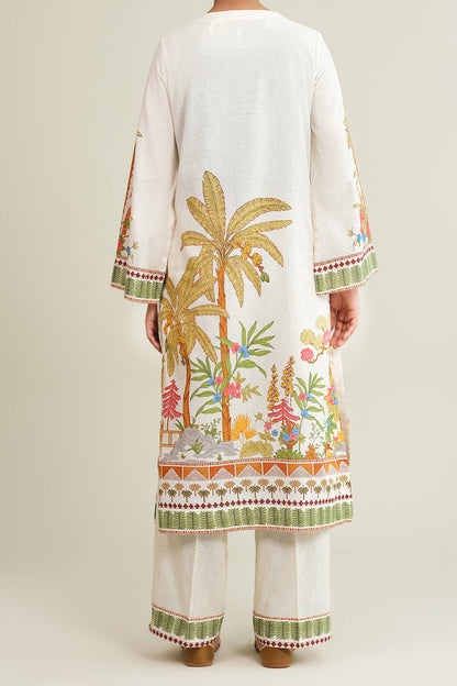 2 Piece - Stitched - Printed Khaddar Suit - KPW25-P3813