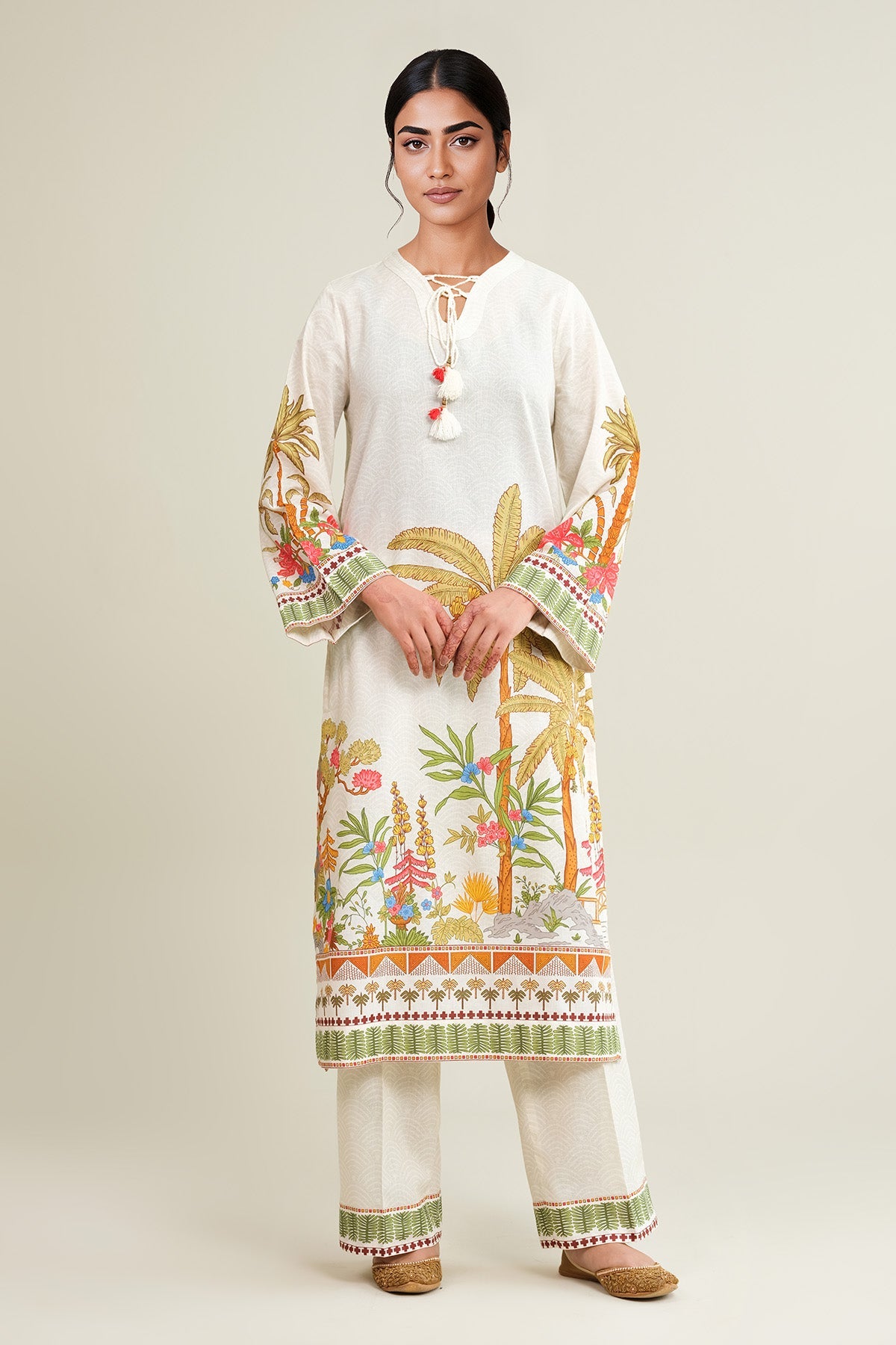 2 Piece - Stitched - Printed Khaddar Suit - KPW25-P3813