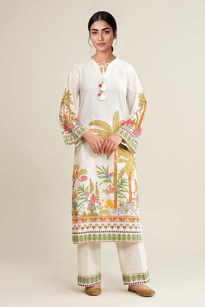 2 Piece - Stitched - Printed Khaddar Suit - KPW25-P3813