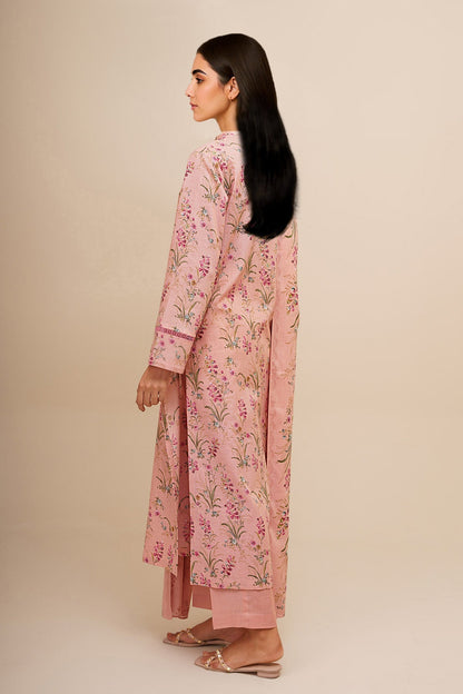 3 Piece - Unstitched - Printed Khaddar Suit - X7101