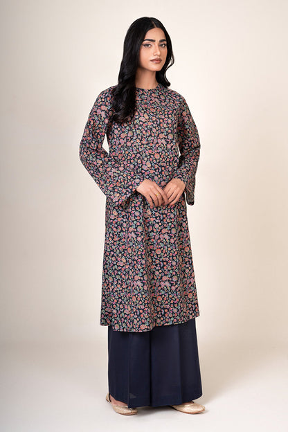 2 Piece - Unstitched - Printed Khaddar Suit - X7149